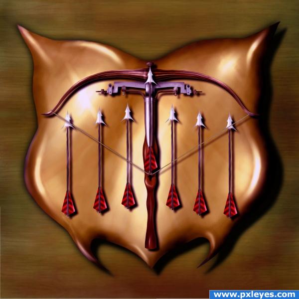 Creation of a crossbow: Final Result